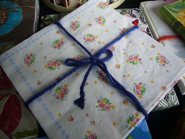 蝶古巴特植花餐巾紙CAA004~小巧花束