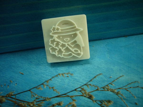 100-17樹脂皂章 處女座