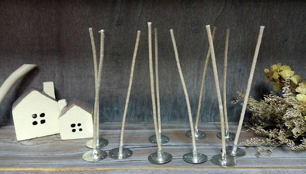 進口蠟燭棉芯-2   含底座蠟燭棉芯12cm(10支)*1